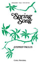 Spring Song SA choral sheet music cover